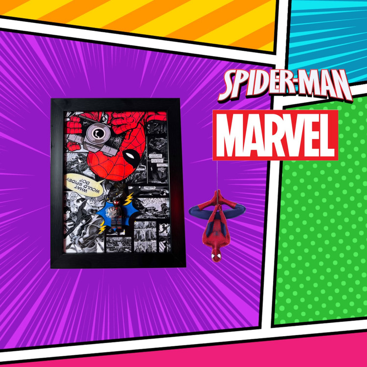 مدل spider man comic تابلو